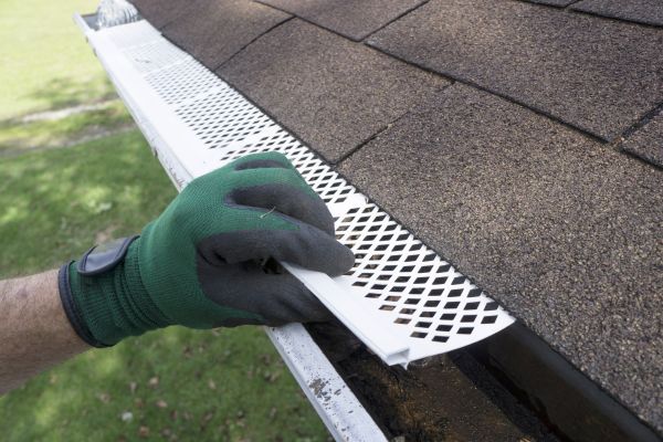 Gutter Filter Installation in O Fallon